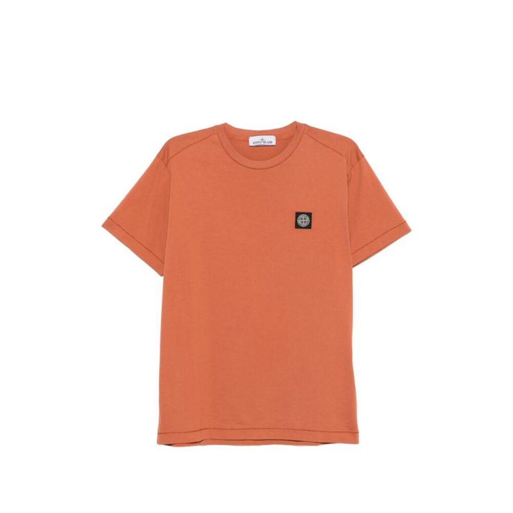 Stone Island Orange T-Shirts & Vests - T-Shirts Men